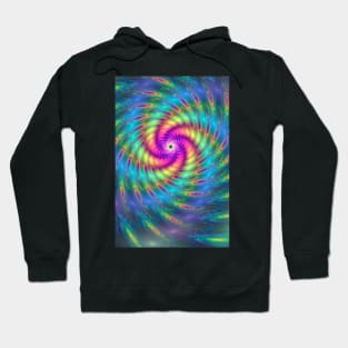 Rainbow swirl Hoodie